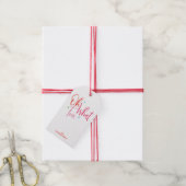 Oh wat een leuke kerstvakantie cadeaulabel (Met Touw)