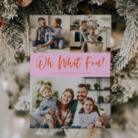 Oh Wat Een Leuke Script Kerst Foto Oranje Roze