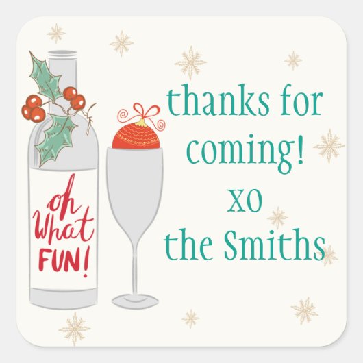 Oh wat een leuke Sticker (Voorkant)