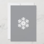 Oh wat een leuke winter eerste verjaardag kaart (Achterkant)