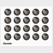 OH WAT FUN STICKER Kerst sticker (Vel)
