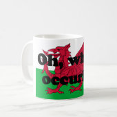 "Oh, wat gebeurt er?" Koffiemok (Voorkant links)