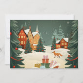 Oh wat leuk 1e verjaardag foto kerst kaart (Achterkant)