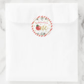 Oh, wat leuk dat het één is - Kerstmis - Sticker (Tas)