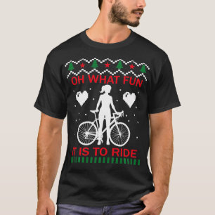 Oh, wat leuk dat het is om de kerstcyclus van een  t-shirt