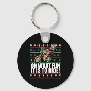 Oh, wat leuk dat het is om de kerstman op een leli sleutelhanger