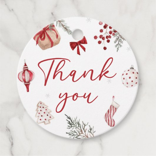 Oh wat leuk kerstcadeau Label (Voorkant)