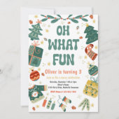 Oh wat leuk | Kerstfeest voor de winter Kaart (Voorkant)