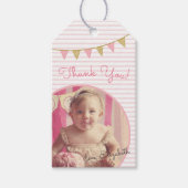 Oh, wat leuk om one roze & Gold te zijn Bedankt Cadeaulabel (Voorkant)