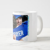 Oh, we zijn halverwege..! extra grote beker (Voorkant rechts)