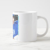 Oh, we zijn halverwege..! extra grote beker (Rechts)