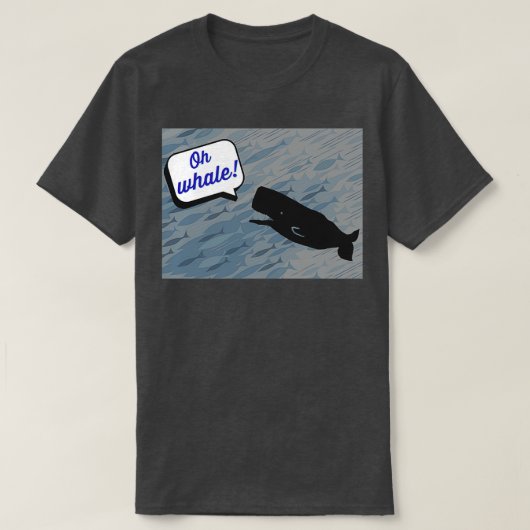 Oh Whale 61 1 T-shirt (Design voorkant)