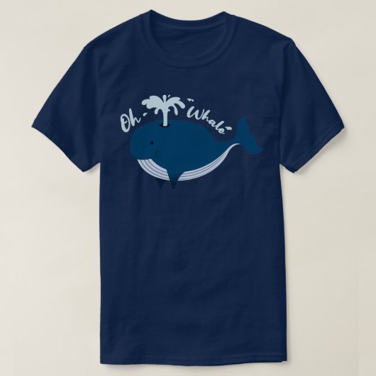 Oh Whale 62 1 T-shirt (Design voorkant)