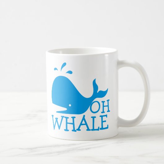 Oh Whale Koffiemok (Rechts)