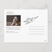 Oh What Fun Berry Snapshot Multi-Photo Feestdagenkaart (Achterkant)