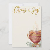 Oh What Fun Christmas Cocktail Party Invitation (Dos)