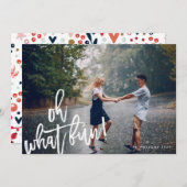 Oh What Fun Christmas Holiday Carte photo (Devant / Derrière)