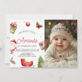Oh What Fun Christmas Photo Invitation (Devant)