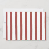 Oh What Fun First Birthday Photo Invite Kaart (Achterkant)