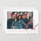 Oh What Fun Holiday Carte photo (Devant)
