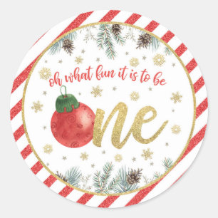 Oh What Fun it to Be One - Christmas - Sticker