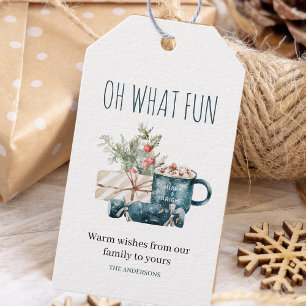 Oh What Fun kerstcadeaus Cadeaulabel