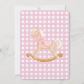 Oh What Fun Pink Nutcracker Birthday Kaart (Achterkant)