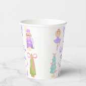 Oh What Fun Purple Nutcracker Birthday Papieren Bekers (Rechts)