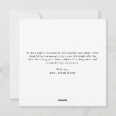 Oh What Fun Typography Script Carte de vacances ph (Dos)