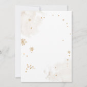 Oh What Fun Winter Sleigh 1er Birthday Invitation (Dos)