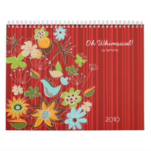 Oh Whimsical! Aangepaste Flexi-agenda 2012 Kalender