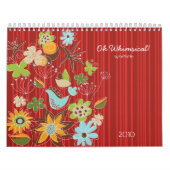 Oh Whimsical ! Calendrier Flexi personnalisé 2012 (Protection)