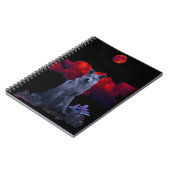 Oh Wolf Moon | Carnet de la spirale goth (Côté gauche)