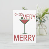 Oh zo HEEL VROLIJK Kerstfeest Kaart (Staand voorkant)