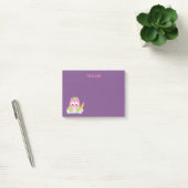 Oh zo schattige roze uil post-it® notes (Kantoor)