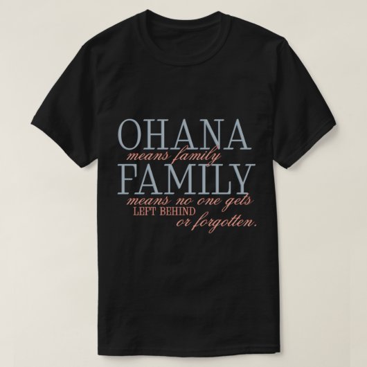 Ohana Classic T-Shirt (Design voorkant)