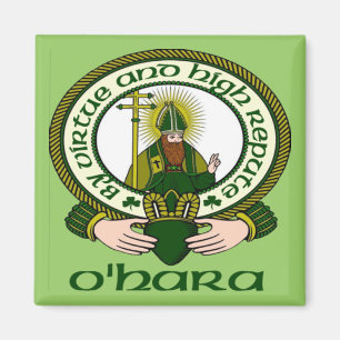 O'Hara Clan Motto Magnet Magneet