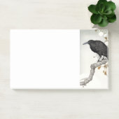 Ohara Koson A Crow en Full Moon Post-it® Notes (Kantoor)