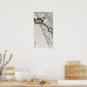 Ohara Koson Birds on Cherry Branch Poster (Keuken)