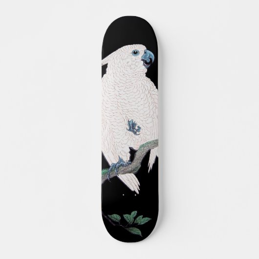 Ohara Shoson Cockato en Pomegranate bird ukiyo-e Skateboard (Voorkant)