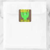 Ohbey Sticker Carré Cactus (Sac)