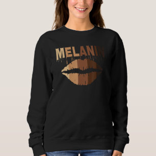 Oheneba melanine voor vrouwen zwart meisje afro ko trui