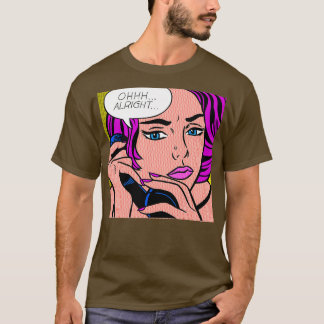 OHH ALRIGHT RED HAIRED GIRL T-SHIRT