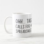 Ohh dit vraagt om een Spreadsheet Koffiemok (Links)