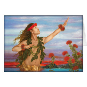 "Ohia and Lehua" de l'artiste maui Lori Higgins. 1