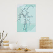 Ohio 20 x 30 inch poster (Keuken)