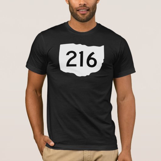 Ohio 216 Basic T-shirt (Voorkant)