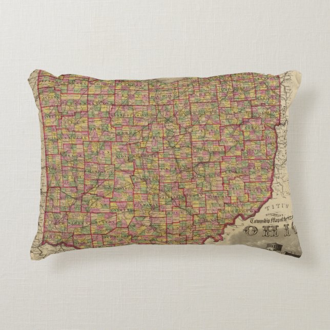 Ohio 3 decoratief kussen (Voorkant)