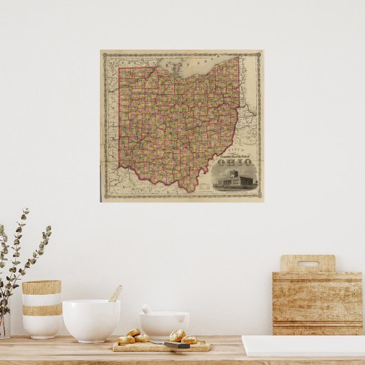 Ohio 4 poster (Keuken)