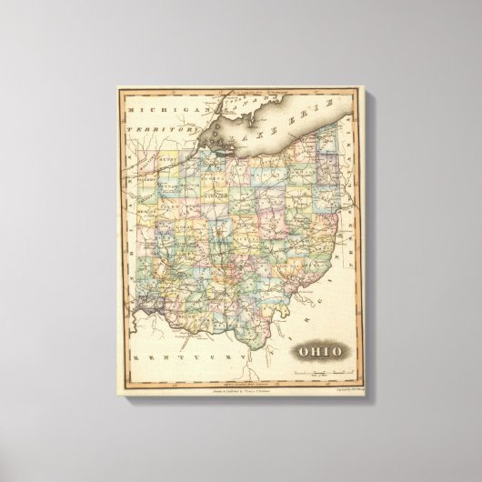 Ohio 5 canvas afdruk (Voorkant)